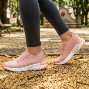 Tênis Casual Feminino Actvitta Gaspea Knit Kenya