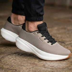 Tênis Esportivo Masculino Malha Knit Actvitta