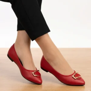 Sapatilha Feminina Moleca Flat Bico Fino