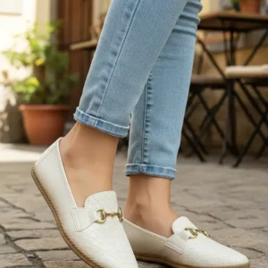 Sapatilha Feminino Moleca Mocassim Ponta Redonda